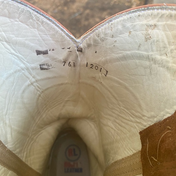 Rockin Leather Suede Cowboy Boots - Picture 8 of 12